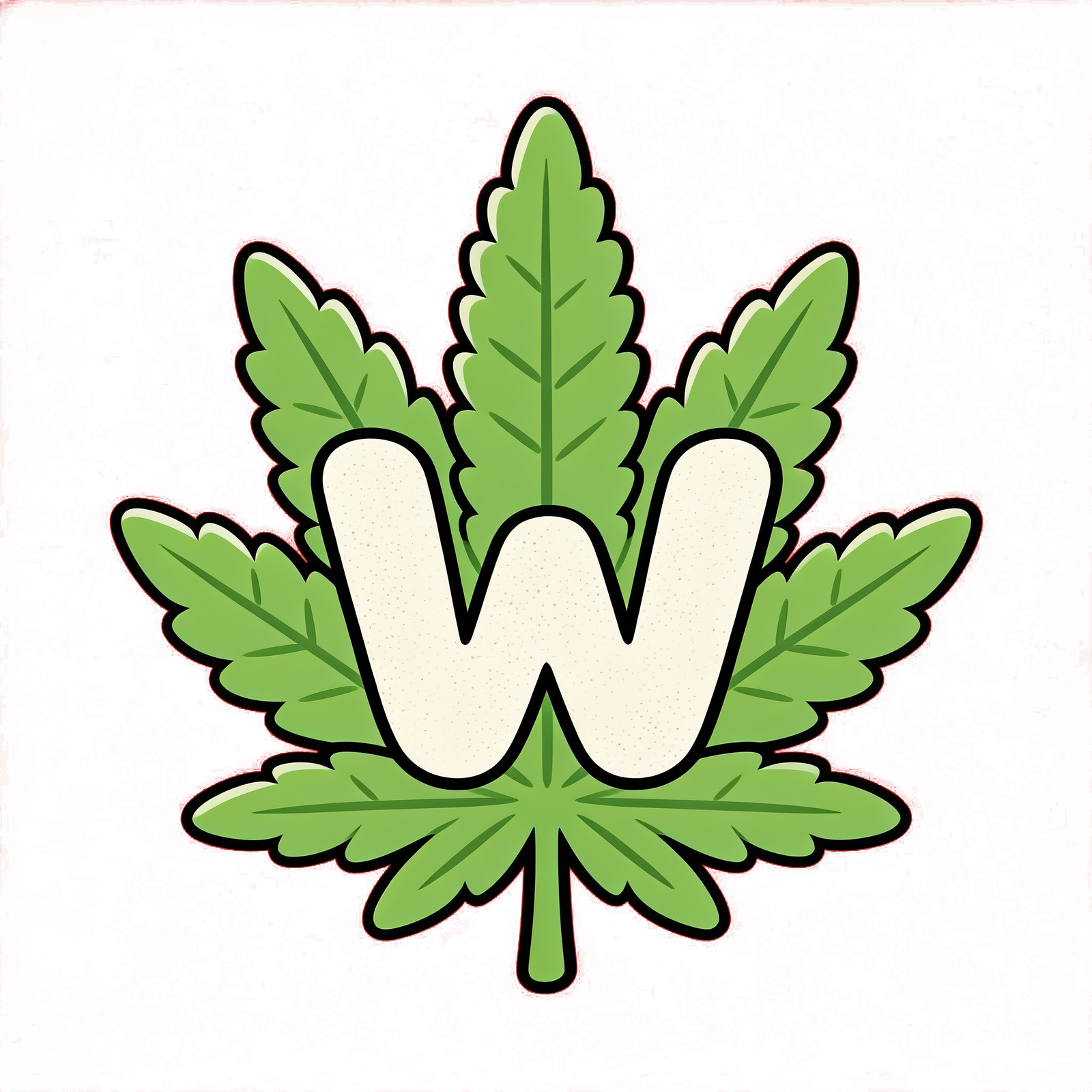 Weed and High Logo